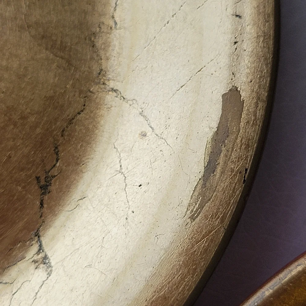 Vintage gold lacquer